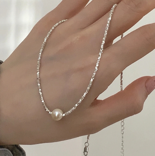 [MonoGleam]Pearl Pendant Necklaces