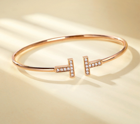 [MonoGleam]Rose Gold Titanium Bracelets